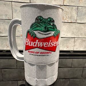 Vintage Budweiser Frog Stein Mug